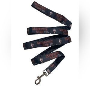 Sleepaway camp Angela horror movie dog cat pet leash scary Halloween 80s